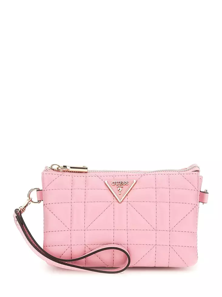 Guess Schultertasche Latona Mini Rosa - Handtaschen - 136508 - 1