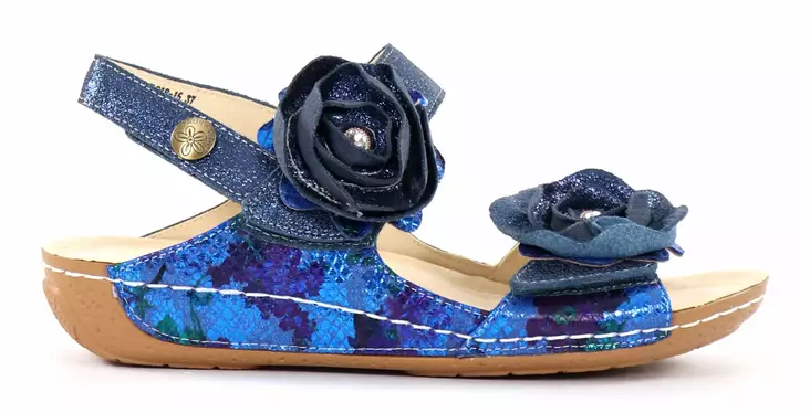 Laura Vita Damen Sandalen Linao 15 bleu - Damen Sandalen - 137968 - 1