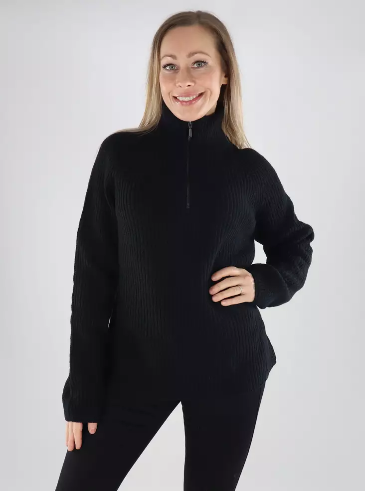 Northoutdoor Damen Merinowollpullover Magnolia Anthrazit - Damenpullover - 139728 - 1