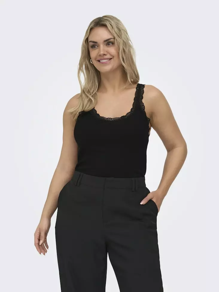 Only Carmakoma Top Schwarz - Damen Tops - 140808 - 1