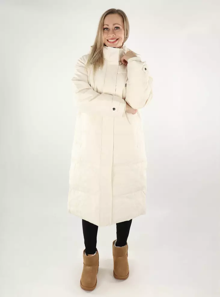Only Damen Langmantel Winterpuffer Eierlikör - Damen Winterjacken - 137488 - 1