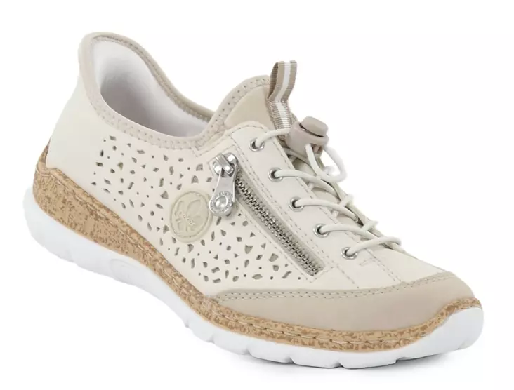 Rieker Damen WALKING SHOES READY2GO N42V3-60 beige - Rieker walkingschuhe - 140508 - 1
