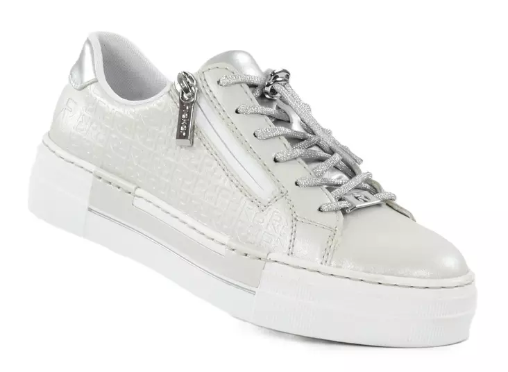 Rieker Damen Sneaker N4960-90 Silber/Platin - Rieker Sneakers - 140488 - 1