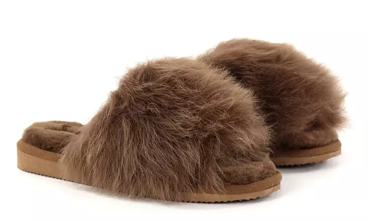 Shepherd Damen Hausschuhe Tessan 437 rostbraun - Damen Hausschuhe - 137578 - 1