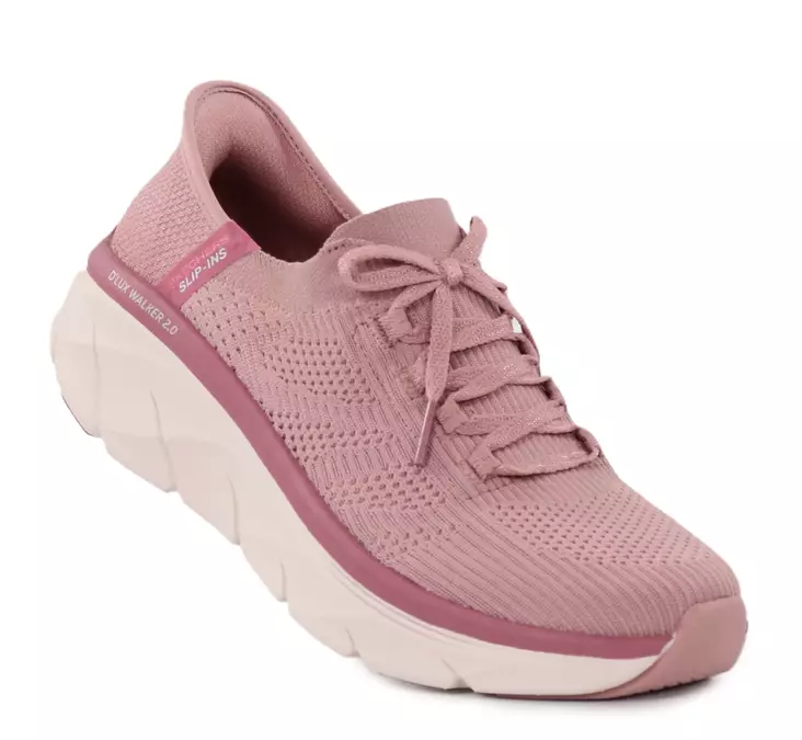 Skechers Damen Sneakers mit breiter Sohle 150105/DKMV D'LUX WALKER 2.0 - THRILL MOVEMENT dunkel-maulbeere - Skechers Sneaker - 138068 - 1