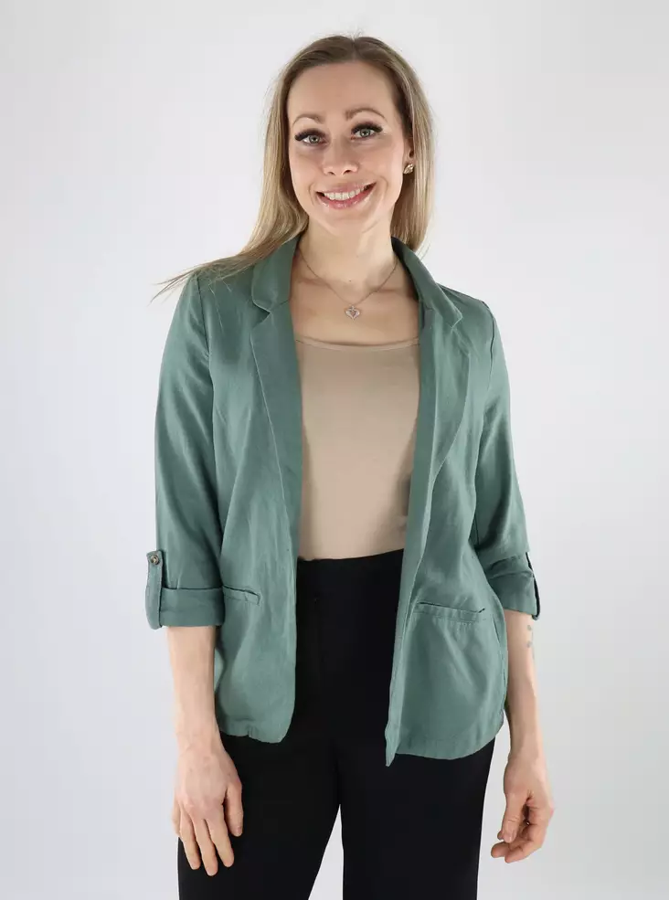 Vero Moda Damen Blazer Locker 3/4 Lorbeerkranz - Damenblazer - 140598 - 1