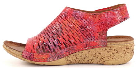 Natura Sandalen K2355, rot - Damen Sandalen - 131099 - 2