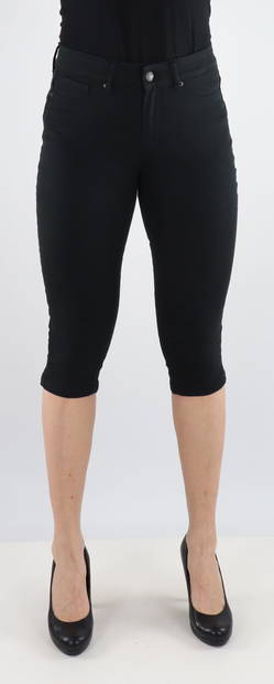 Vero Moda Capris Hot Seven MR, Schwarz - Damen Shorts und Capris - 130839 - 1