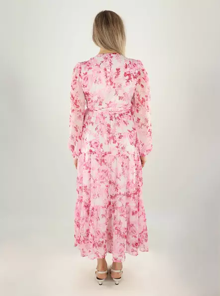 Only Wickelkleid pink Marshmallow/Porzellan - Kleider und Tuniken - 141029 - 2