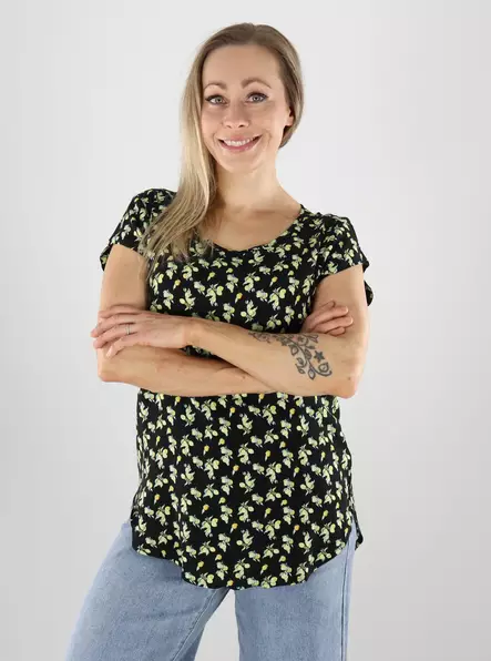 Only T-Shirt ONLNOVA schwarz/741 Sommer - Damen T-Shirts - 141179 - 1