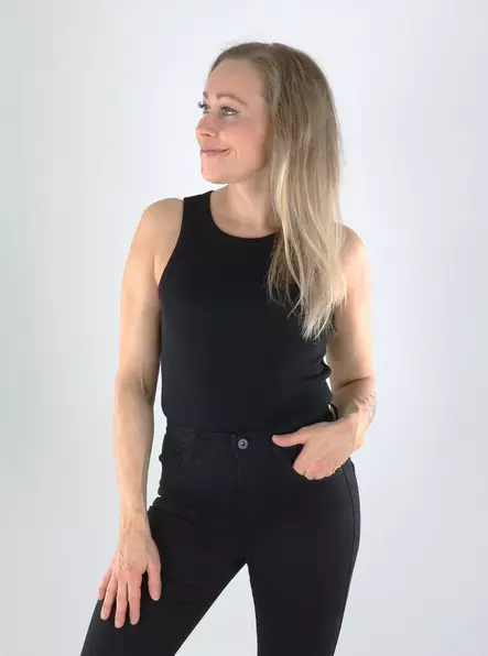 JDY Tanktop Schwarz - Damen Tops - 141239 - 1