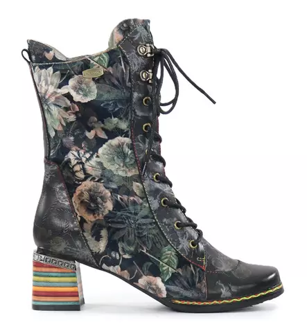Laura Vita Knöchelstiefel Ibcano 15 schwarz - Damen Stiefeletten - 142069 - 2