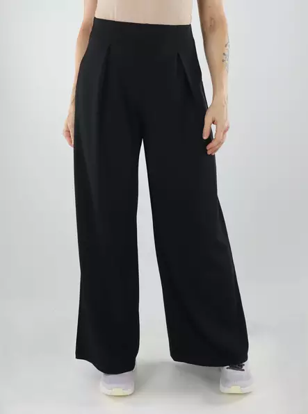 JDY Hose DINA LIFE PLEAT WIDE PANT Schwarz - Damenhosen - 141799 - 1