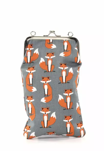 Nabo Handtasche mit Schulterriemen K556 großer Fuchs - Geldbörsen - 137349 - 2