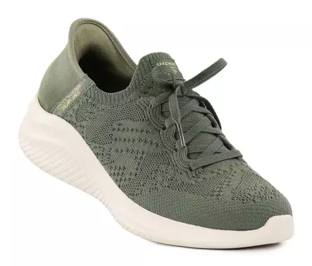 Skechers Damen Sneakers 158911/OLV ULTRA FLEX 3.0 - BACK ON TRACK Olivgrün - Skechers Sneaker - 140639 - 1