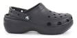 Crocs Classic Plateau Clogs in Schwarz 206750-001 - Damen Sandalen - 133539 - 1