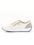 Rieker Damen Wanderschuhe N1100-80 weiß / beige - Rieker walkingschuhe - 135359 - 2