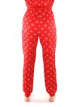 Vero Moda Xmas Neue Damen Schlafhose in Hochrisiko Rot - Damen Nachtwäsche - 134839 - 2