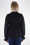 Vero Moda Shirt schwarz - Damen Langarmshirts - 131849 - 2