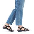 Rieker Damen Sandalen 60809-00 schwarz - Rieker Sandalen - 135969 - 5