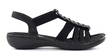 Rieker Damen Sandalen 60809-00 schwarz - Rieker Sandalen - 135969 - 1