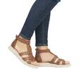 Rieker Damen Leder-Sandalen V9160-24 braun - Rieker Sandalen - 136119 - 5