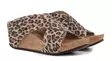 Copenhagen Schuhe Wedge Pumps Frances 23 braun Leopardenmuster - Pantoletten - 138419 - 3