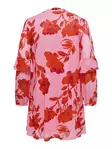 Only Carmakoma Plus-Size Stretchkleid Carti Pink Drink/Rote Blume - Kleider und Tuniken - 138709 - 2