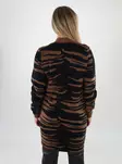 Vero Moda Damen Cardigan mit Tiermuster schwarz/Beige - Damenpullover - 139129 - 2