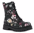 Migant Damen Stiefeletten A920-317 schwarze Blume - Damen Stiefeletten - 141649 - 3