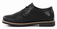 Andrea Conti Damen Echtleder Walking-Schuhe 0342801-1109 Schwarz - Breite walkingschuhe - 137789 - 3