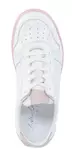 Andrea Conti Damen Sneaker aus echtem Leder 0341050-1909 Weiß/Rosa - Damen Sneaker - 140309 - 4