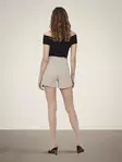 JDY Shorts Chateau-Grau - Damen Shorts und Capris - 131259 - 4