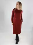 North Outdoor Midikleid in Ziegelrot - Damenpullover - 139479 - 1