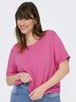Only Carmakoma Damen Plus Size T-Shirt Moster Fold Up Gin Fizz - Damen T-Shirts - 138459 - 3