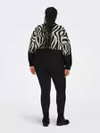 Only Carmakoma Plus Size Pullover Zebra Pirat Schwarz - Damenpullover - 136939 - 3