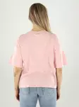 Nur T-Shirt aus Bio-Baumwolle mit rosafarbenem Touch/Bahamas - Damen T-Shirts - 141059 - 2