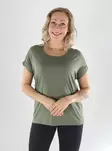 Only T-Shirt ONLMOSTER S/S O-HALS-OBERTEIL rauchiges Olivgrün - Damen T-Shirts - 141549 - 1