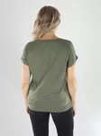 Only T-Shirt ONLMOSTER S/S O-HALS-OBERTEIL rauchiges Olivgrün - Damen T-Shirts - 141549 - 2