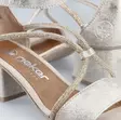 Rieker Damen Party Sandalen 64654-60 Beige - Rieker Sandalen - 140759 - 4