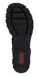 Rieker Damen Keilsandalen 68075-00 schwarz - Rieker Sandalen - 140659 - 4