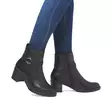 Rieker Remonte Damen Stiefeletten D2A73-00 schwarz - Rieker Stiefeletten - 136919 - 5