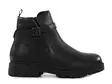 Weiche Komfort Damen Leder Stiefeletten 08562900 Schwarz - Damen Stiefeletten - 139619 - 1