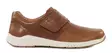 Topman Herren echte Leder Walkingschuhe 15023 Mittelbraun - Herren Wanderschuhe - 138059 - 2