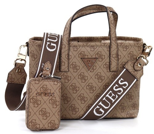 Guess Tasche Latona mini Tote latte Logo - Handtaschen - 135049 - 1