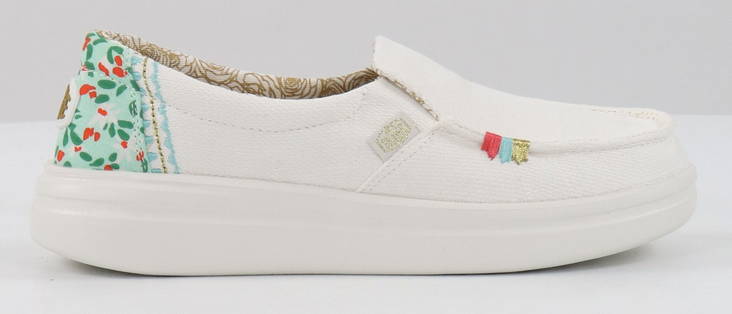 HEYDUDE Schuhe 40126-1KK Misty Rise Azure Weiß - Damen walkingschuhe - 133679 - 1