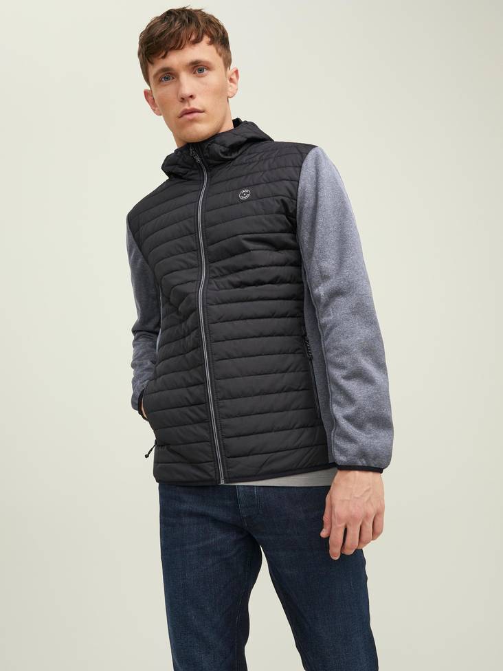 Jack & Jones Mehrlagerige Übergangsjacke Schwarz - Herrenjacken - 134009 - 1