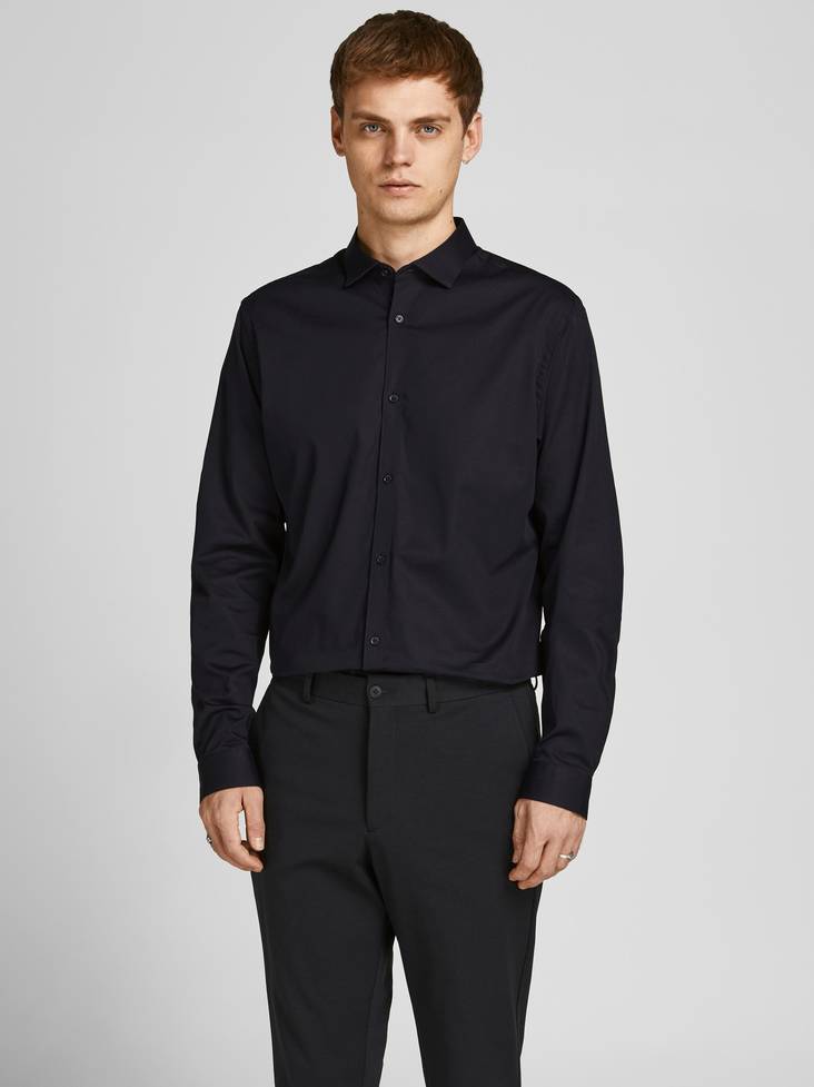Jack&Jones Hemd Blacardiff, schwarz - Herren Hemden - 131589 - 1