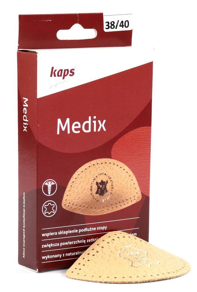 Kaps Medix Fußgewölbeunterstützung - Fußbetten und Rutschstopper - 127799 - 1