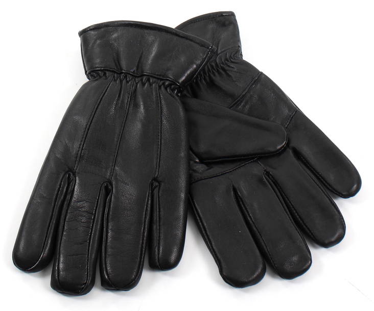 Handschuhe 1256D, Schwarz - Herrenhandschuhe, Schals, Kopfbedeckungen - 125089 - 1